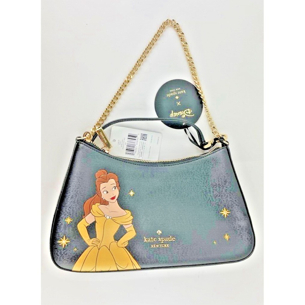Kate Spade Disney KE571 Black Beauty and The Beast Convertible Crossbody Bag NWT - Picture 7 of 7